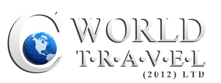C world Travel (2012) Ltd. Logo - Travel & Tourism Regina